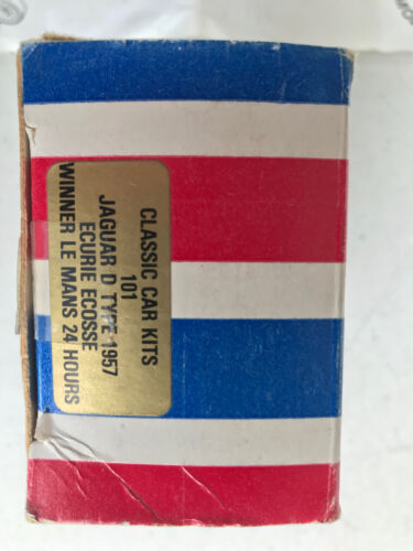 GRAND PRIX MODELS 101 D-JAGUAR ECURIE ECOSSE - 1/43 UNBUILT KIT IN ORIGINAL BOX - Picture 3 of 3