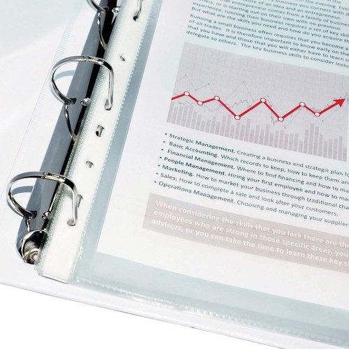 Acid-Free 500-Pack 8.5 x 11 Inch Crystal Clear Page Protectors for Home & Office - Picture 8 of 10