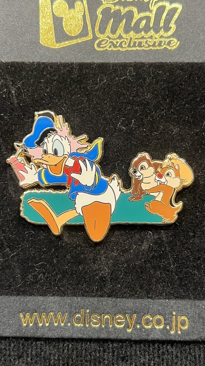 どなるど AP JDM Japan Disney Mall Donald Duck Chip N Dale Throwing Nuts LE