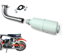 Exhaust With Muffler for: Coleman BT200X Mini Bike.