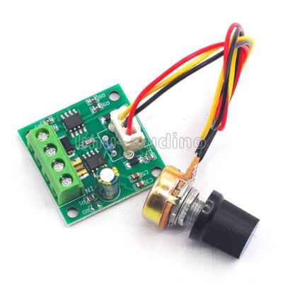 DC 1.8V 3V 5V 6V 12V 2A Automatic PWM Motor Speed Regulator Controller Modules