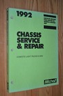 1992 Chassis Service Repair Manual Domestic Trucks & Vans Ford Gm Chysler Jeep