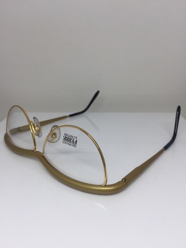 New Vintage GIANFRANCO FERRE GFF 31 Eyeglasses GFF 31/N C. 512 Shiny Gold Italy - Picture 8 of 12