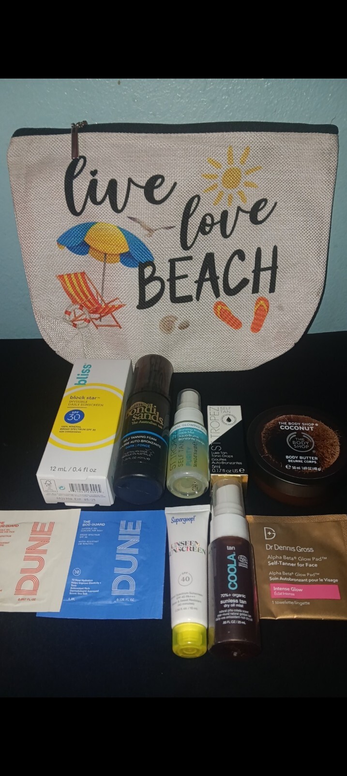 Lot Of 9 Assorted Self-Tanning Products New & Used. Ulta, Tarte, Tan Luxe, Etc.