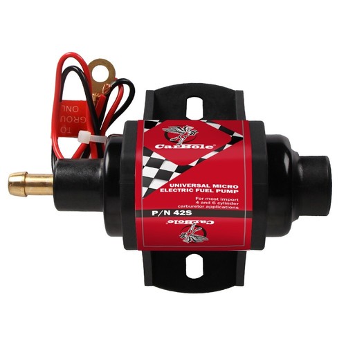 Universal Practical 42S Micro Electric Gasoline Fuel Pump 28 GPH 2-3.5PSI 12V - Picture 16 of 16
