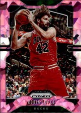 2019-20 Prizm Pink Ice #206 Robin Lopez Milwaukee Bucks