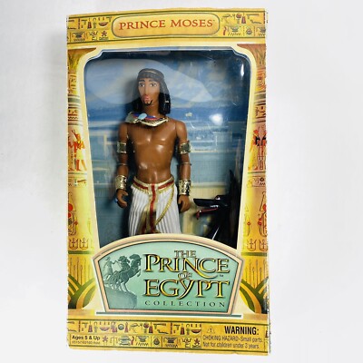 New! Open Box 1998 The Prince Of Egypt ''Prince Moses'' Doll Dreamworks - Hasbro