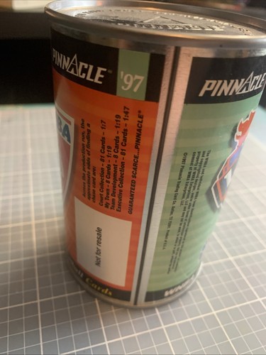 1997 Pinnacle Inside WNBA Rare REBECCA LOBO Sealed Collector Can w/ 10 Card Pack - Picture 3 of 6