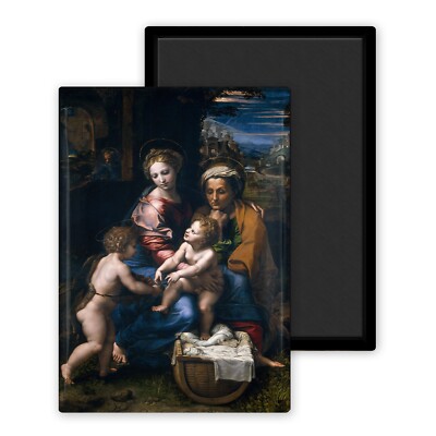 La Sainte Famille (La Perla) - Raphael - Magnet 54 x 78 mm