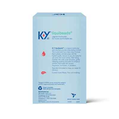 K-Y KY Liquibeads Vaginal Moisturizer Personal Lubricant - 6 Ct | eBay