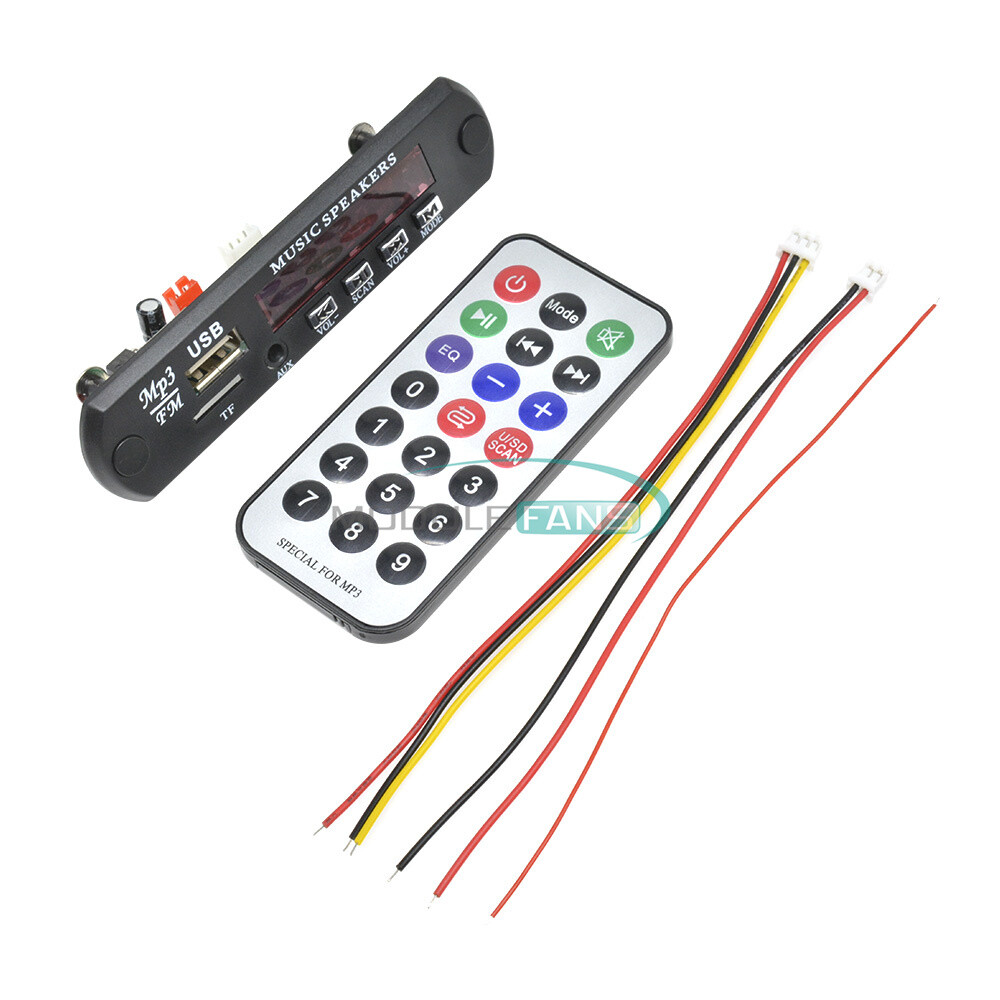 DC12V 2*15W Power Amplifier MP3 Decoder Board 5.0 Bluetooth