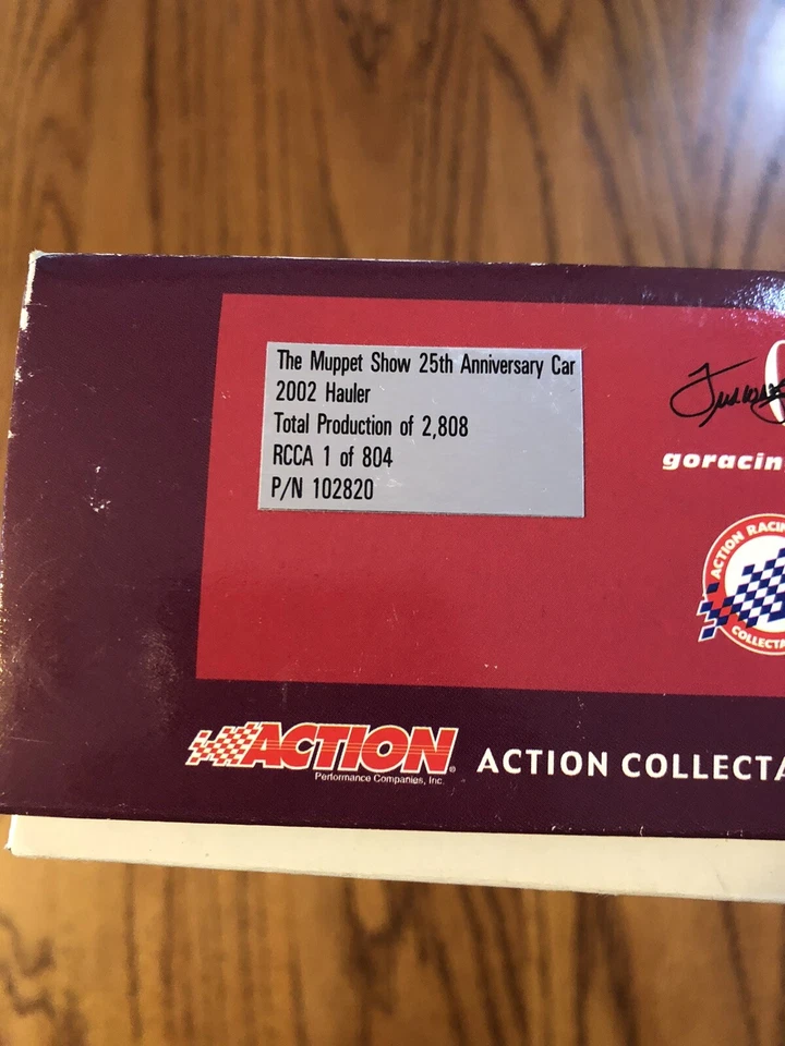 Remolque camión camión The Muppet Show 25 aniversario 2002 fundido a presión 1:64 1/2808 Foto 3 de 3