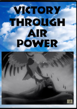 Victory Through Air Power DVD - Rare WWII cartoon propaganda film by Walt Disney