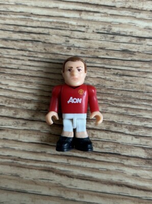 Micro Football Player Model Plastic Figure Wayne Rooney Manchester