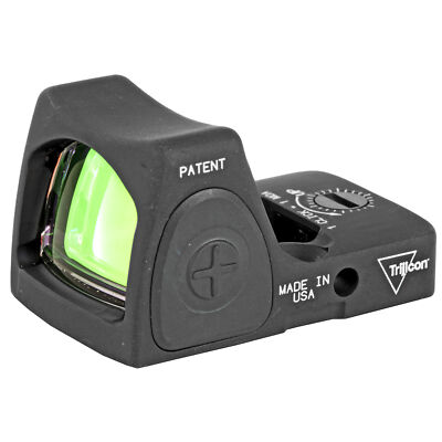 Trijicon RMR Type 2 Adjustable Red Dot Sight with 1 MOA LED Reflex Optic Black