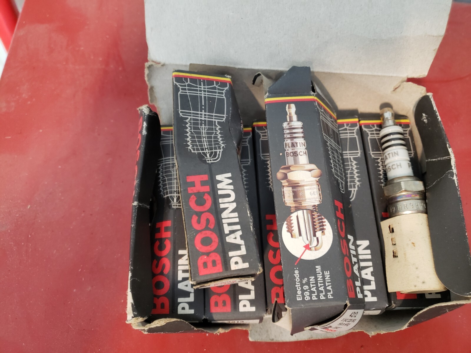 Spark Plug-Bosch Platinum 4212-Set of Eight 8