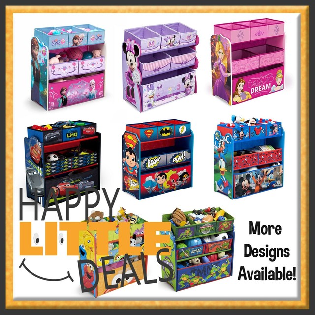 delta children's products minnie deluxe multi bin organizer
