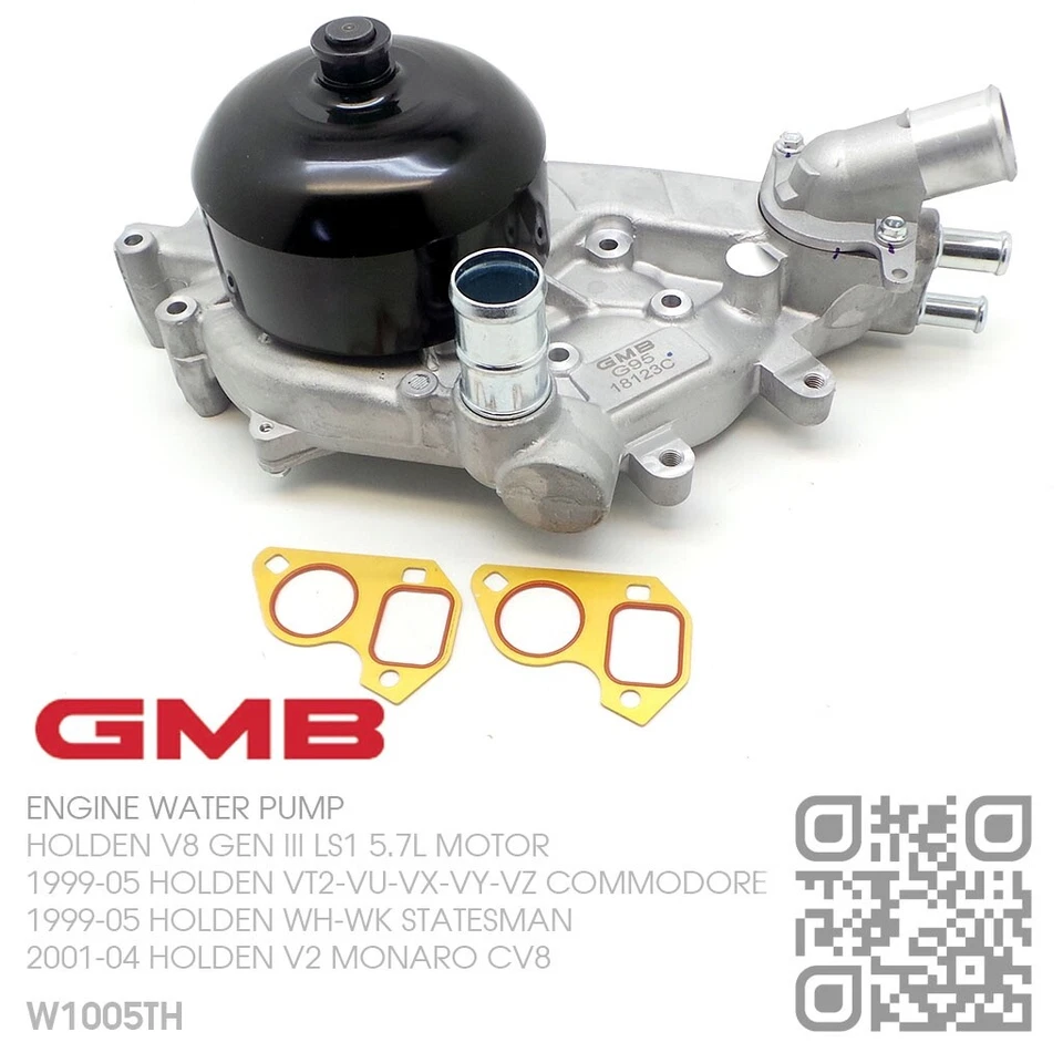 GMB WATER PUMP & THEROSTAT V8 GEN III LS1 5.7L MOTOR [HOLDEN WH-WK STATESMAN] - image 2 of 4