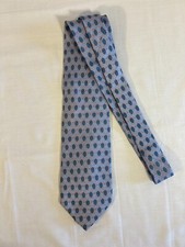 Vineyard Vines Neck Tie Men's Blue Turtles Print 100 Silk Classic Business