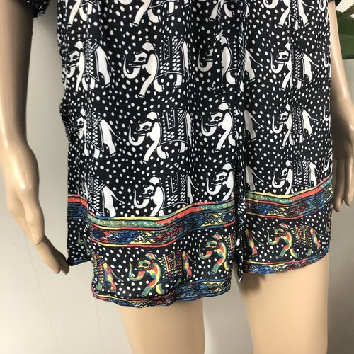 Luka Boho Printed Playsuit Size 10 NWT Romper Hippie - Picture 5 of 8