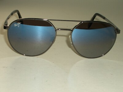 マリンモンローミラー MAUI JIM ITALY MJ830-02C 55[]18 BLUE MIRROR GRADIENT WATERFRONT