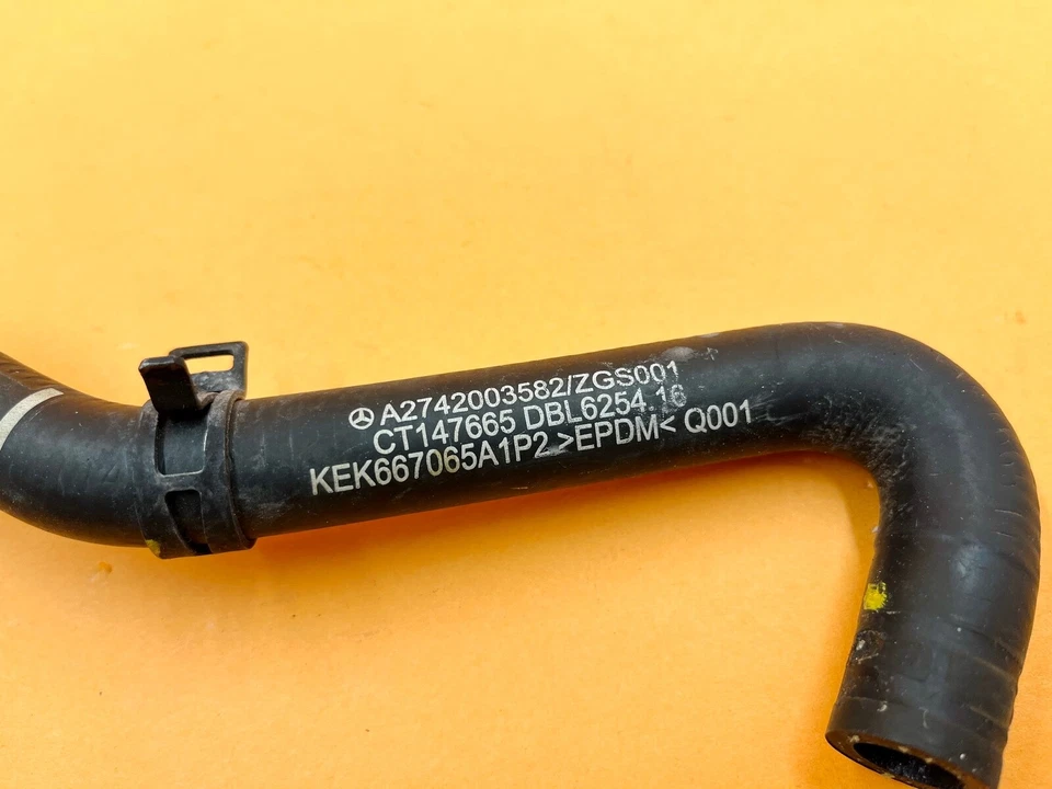 15-18 MERCEDES-BENZ C300 MOTOR REFRIGERANTE MANGUERA TUBO OEM Foto 3 de 3