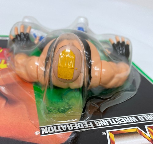 SDSS GOLD~~ Carta verde vintage WWF Hasbro Ludvig Borga serie 11 1994 - Foto 10 di 13