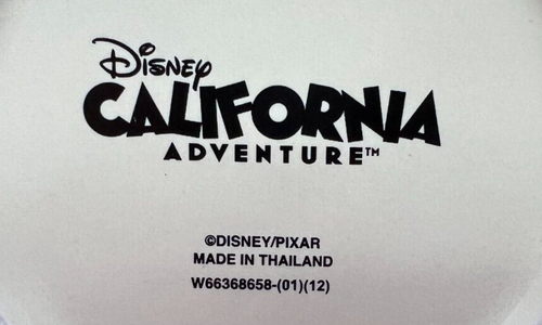 Disney Cars Land Coffee Mug Piston Cup Lightning McQueen California Adventure - Picture 5 of 5