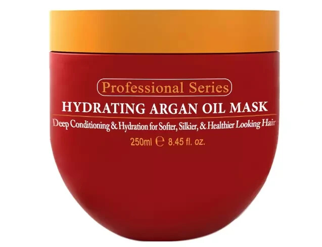 Mascarilla capilar hidratante con aceite de argán Arvazallia y acondicionador profundo 8,45 oz