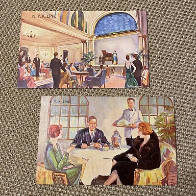 NYK Line Postcard Nippon Yusen Kaisha Postcard Lot Mitsukoshi Special Japan