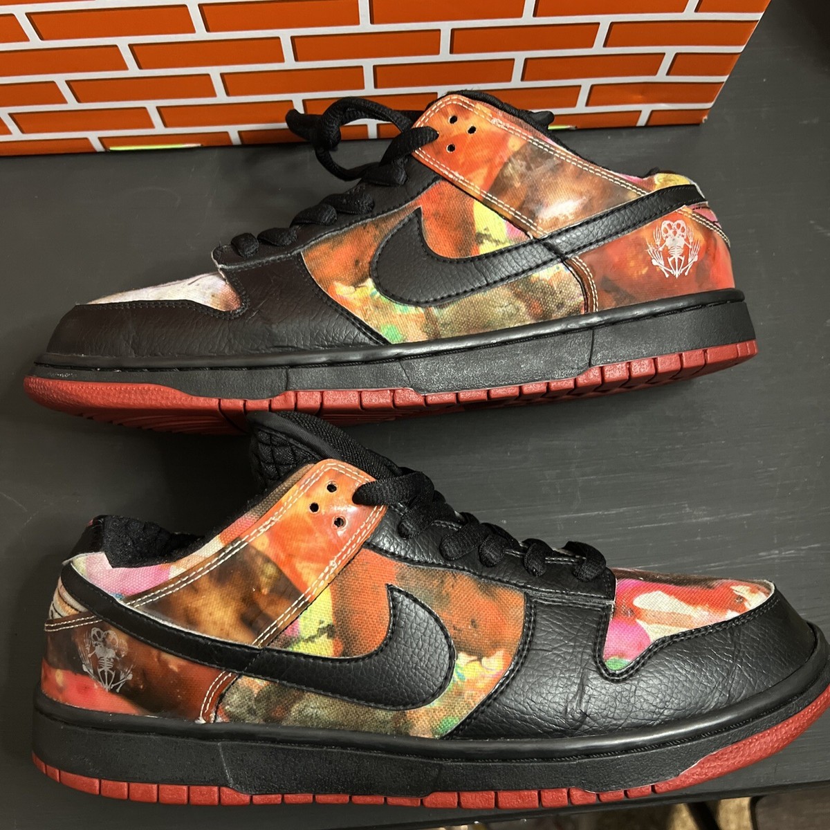 スニーカー Nike Dunk SB Low Pushead 1 2005 Size 13 - Nike SB Dunk Low Pushead 2005 | eBay
