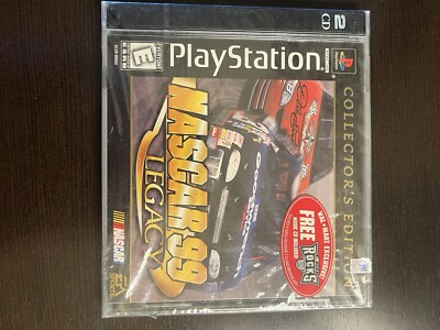 NASCAR 99 Legacy 1st Print (PlayStation 1, PS1 1999) FACTORY SEALED! - RARE!