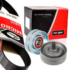 GATES 6PK1613 Keilrippenriemen + Rolle für OPEL CORSA D S07 1.7 CDTI 92KW