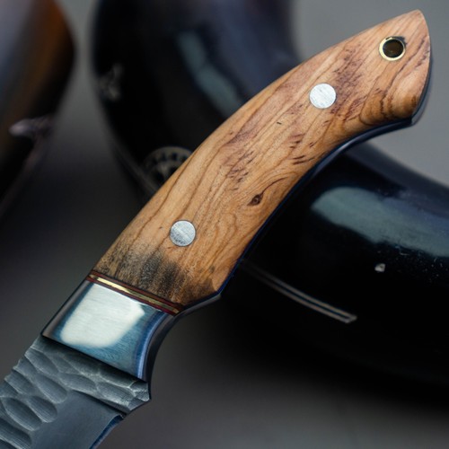 9.0" WILD BLADES CUSTOM HANDMADE HUNTING KNIFE COMBAT FIXED BLADE MILITARY - Picture 3 of 12