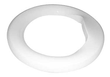 Cadre extérieur de hublot blanc pour réparer un hublot cassé de hublot lave-linge Whirlpool 481244010817