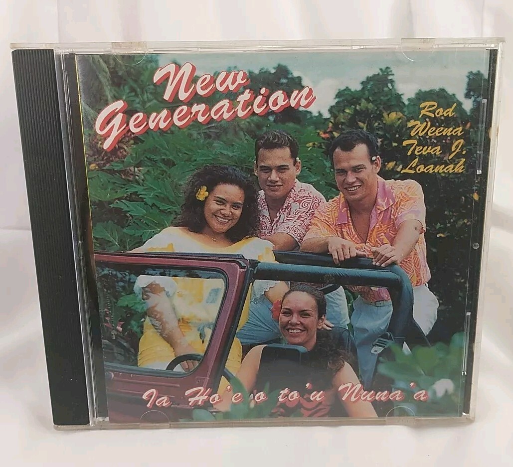 NEW GENERATION A HO'E O TO'U NUNA'A ULTRA RARE TAHITIAN GROUP CD