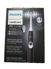 Philips Sonicare Protective  4100 Rechargeable Toothbrush Black NEW BOX SEALED