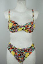 Fürstenberg Bikini Größe 36 C Cup Bademode Bunt Mehrfarbig Trägerbikini Bügel