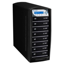 8 Target Network Blu-ray DVD CD Duplicator USB 3.0  500GB HDD SharkNet-8T-BD-BK