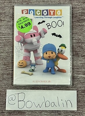 Pocoyo Boo (DVD 2013) Learning Through Laughter Nick Jr