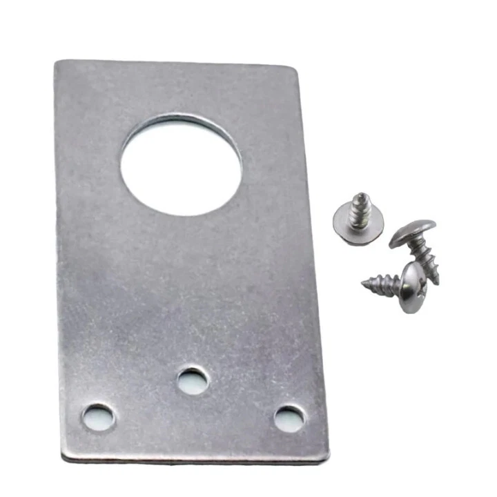 Paquete de 10 - Soporte de guardabarros plano montaje 3/4 orificios NMO antena de radio móvil tranvía 1255-F Foto 2 de 3