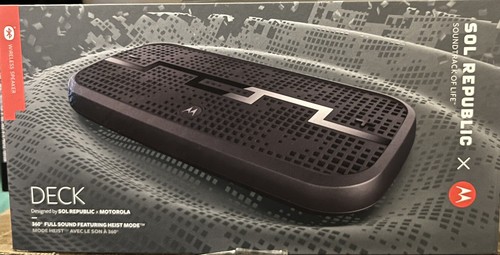 SOL REPUBLIC x Motorola DECK Bluetooth 