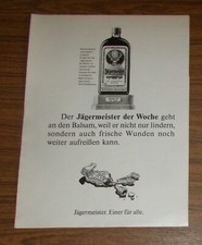 Seltene Werbung J&Auml;GERMEISTER der Woche - Balsam 1994