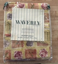 Waverly Fairfield Lafayette Square Spice Window Valance 78" x 14" NEW