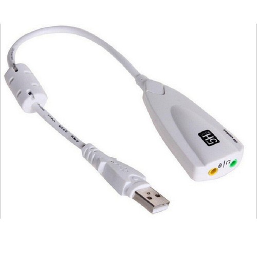USB 2.0 External 7.1 Channel Sound Card 3.5mm Stereo Headphone Adapter Laptop PC - Photo 12/12