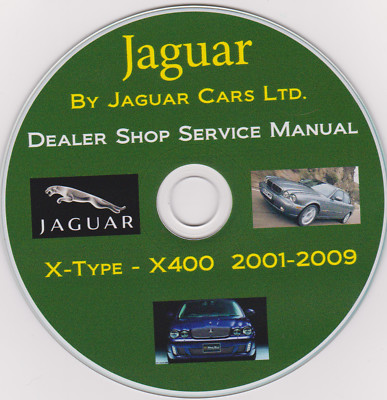 Jaguar X-Type X400 2001 -2009 FACTORY SERVICE SHOP MAINTENANCE MANUAL+Extras