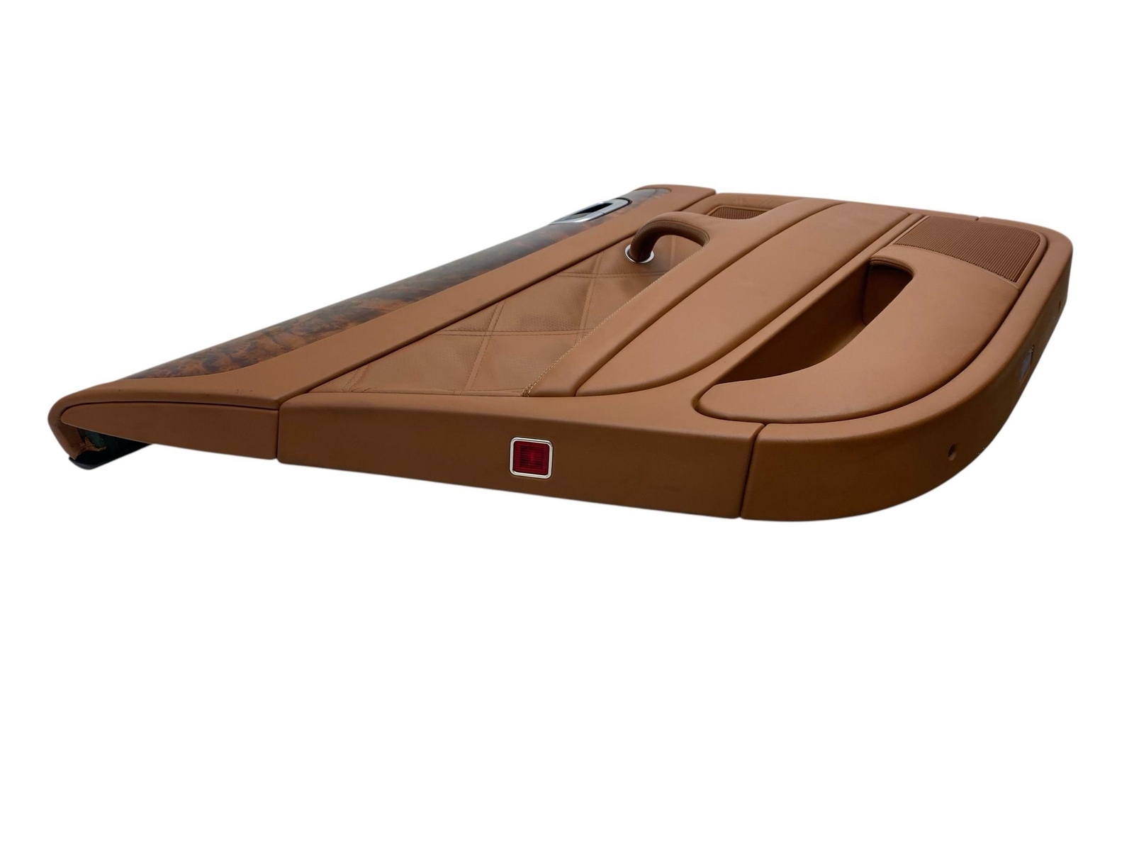 2006-2012 BENTLEY CONTINENTAL REAR LEFT INNER DOOR PANEL | SADDLE (99) *BUBBLES*