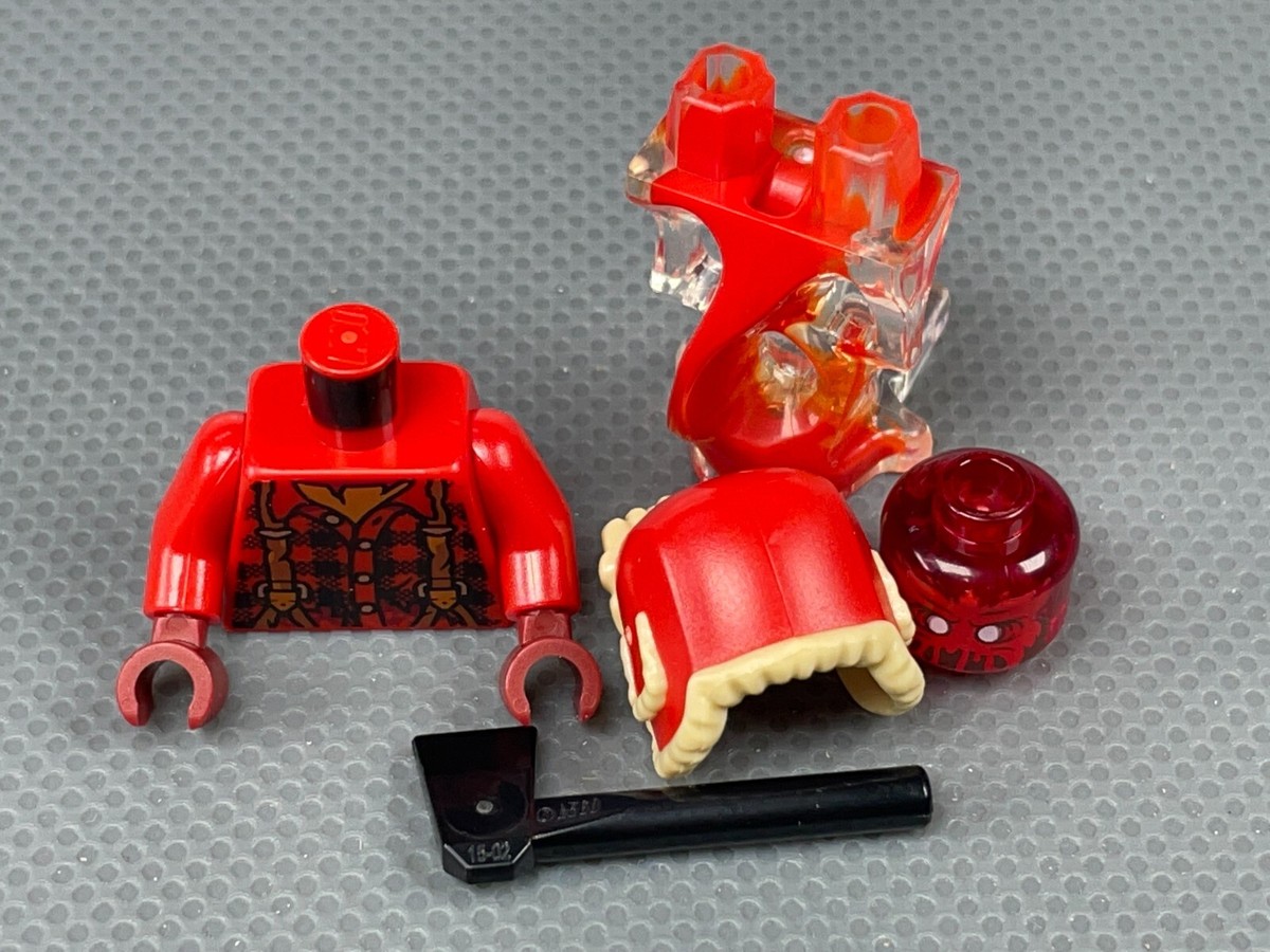Axel Chops Ghost Hidden Side 70427 LEGO Minifigure Possessed