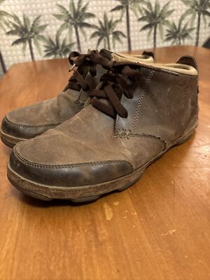 Olukai Kamuela Brown Leather Chukka Boots size 10.5 Olukai Kamuela Brown Leather Chukka Boots size 10.5 | eBay main image 4