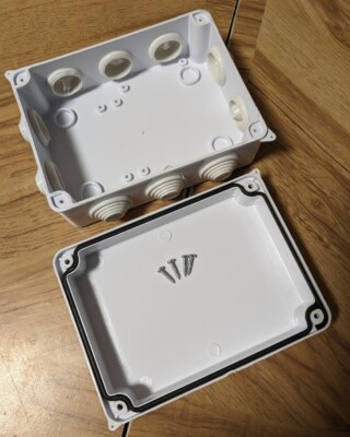 ABS Plastic Dustproof Waterproof Junction Box Electrical Project Enclosure